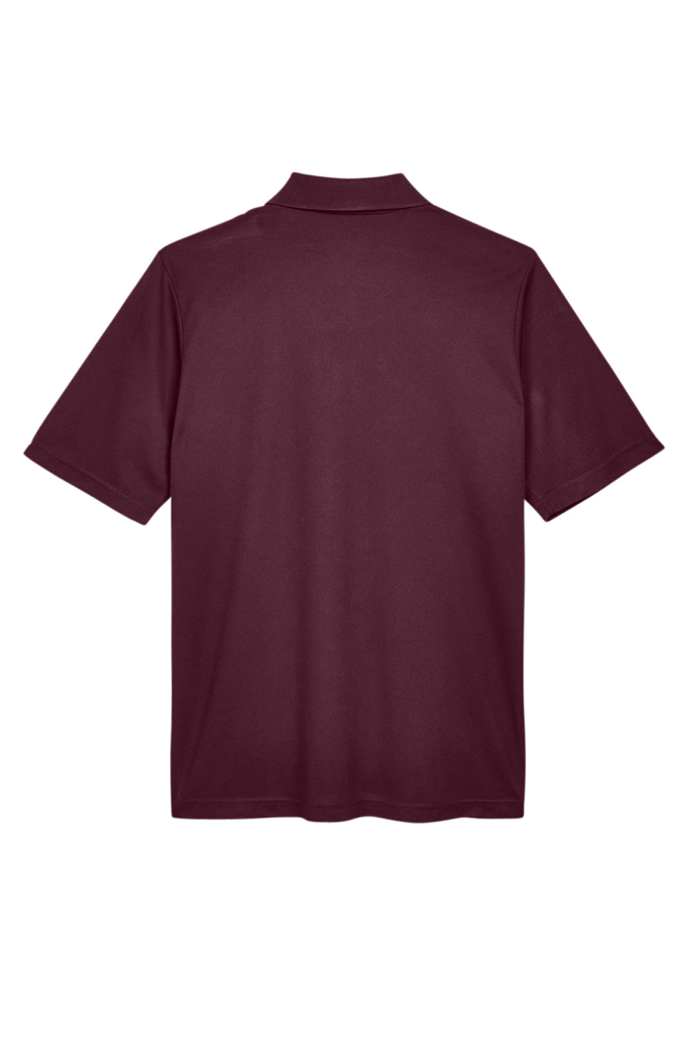 Core 365 88181/88181T Mens Origin Performance Moisture Wicking Short Sleeve Polo Shirt Burgundy Flat Back