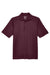 Core 365 88181/88181T Mens Origin Performance Moisture Wicking Short Sleeve Polo Shirt Burgundy Flat Front