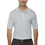 Core 365 Mens Origin Performance Moisture Wicking Short Sleeve Polo Shirt - Platinum Grey