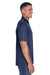 Core 365 88181P Mens Origin Performance Moisture Wicking Short Sleeve Polo Shirt w/ Pocket Classic Navy Blue Model Side