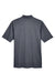 Core 365 88181P Mens Origin Performance Moisture Wicking Short Sleeve Polo Shirt w/ Pocket Carbon Grey Flat Back