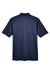 Core 365 88181P Mens Origin Performance Moisture Wicking Short Sleeve Polo Shirt w/ Pocket Classic Navy Blue Flat Back