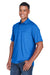 Core 365 88181P Mens Origin Performance Moisture Wicking Short Sleeve Polo Shirt w/ Pocket True Royal Blue Model 3q