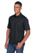 Core 365 88181P Mens Origin Performance Moisture Wicking Short Sleeve Polo Shirt w/ Pocket Black Model 3q