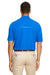 Core 365 88181R Mens Radiant Performance Moisture Wicking Short Sleeve Polo Shirt True Royal Blue Model Back