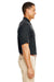 Core 365 88181R Mens Radiant Performance Moisture Wicking Short Sleeve Polo Shirt Black Model Side