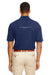 Core 365 88181R Mens Radiant Performance Moisture Wicking Short Sleeve Polo Shirt Classic Navy Blue Model Back