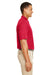 Core 365 88181R Mens Radiant Performance Moisture Wicking Short Sleeve Polo Shirt Classic Red Model Side