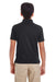 Core 365 88181Y Youth Origin Performance Moisture Wicking Short Sleeve Polo Shirt Black Model Back