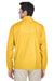 Core 365 88183/88183T Mens Motivate Water Resistant Full Zip Jacket Campus Gold Model Back