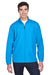 Core 365 88183/88183T Mens Motivate Water Resistant Full Zip Jacket Electric Blue Model Front