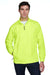 Core 365 88183/88183T Mens Motivate Water Resistant Full Zip Jacket Safety Yellow Model Front