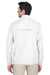 Core 365 88183/88183T Mens Motivate Water Resistant Full Zip Jacket White Model Back