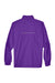 Core 365 88183/88183T Mens Motivate Water Resistant Full Zip Jacket Campus Purple Flat Back