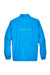 Core 365 88183/88183T Mens Motivate Water Resistant Full Zip Jacket Electric Blue Flat Back