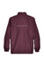 Core 365 88183/88183T Mens Motivate Water Resistant Full Zip Jacket Burgundy Flat Back