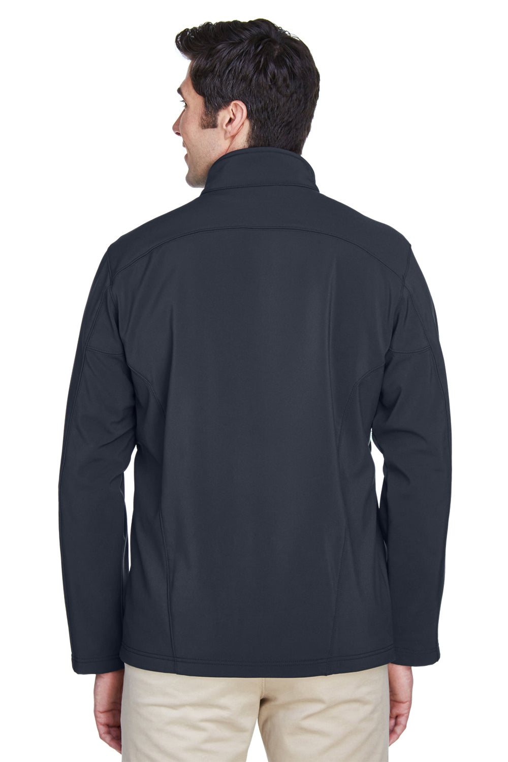 Core 365 88184/88184T Mens Cruise Water Resistant Full Zip Jacket Carbon Grey Model Back