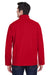 Core 365 88184/88184T Mens Cruise Water Resistant Full Zip Jacket Classic Red Model Back