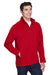 Core 365 88184/88184T Mens Cruise Water Resistant Full Zip Jacket Classic Red Model 3q