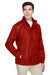 Core 365 88185 Mens Climate Waterproof Full Zip Hooded Jacket Classic Red Model 3q