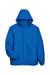 Core 365 88189/88189T Mens Brisk Full Zip Hooded Jacket True Royal Blue Flat Front