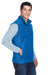 Core 365 88191/88191T Mens Journey Pill Resistant Fleece Full Zip Vest True Royal Blue Model 3q