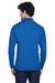 Core 365 88192/88192T Mens Pinnacle Performance Moisture Wicking Long Sleeve Polo Shirt True Royal Blue Model Back