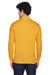 Core 365 88192/88192T Mens Pinnacle Performance Moisture Wicking Long Sleeve Polo Shirt Campus Gold Model Back