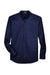 Core 365 88193/88193T Mens Operate UV Protection Long Sleeve Button Down Shirt w/ Pocket Classic Navy Blue Flat Front