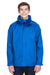 Core 365 88205/88205T Mens Region 3-in-1 Water Resistant Full Zip Hooded Jacket True Royal Blue Model Front