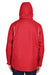 Core 365 88205/88205T Mens Region 3-in-1 Water Resistant Full Zip Hooded Jacket Classic Red Model Back