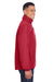 Core 365 88224/88224T Mens Profile Water Resistant Full Zip Hooded Jacket Classic Red Model Side