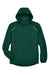 Core 365 88224/88224T Mens Profile Water Resistant Full Zip Hooded Jacket Forest Green Flat Front