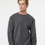 MV Sport Mens Corded Crewneck Sweatshirt - Charcoal Grey