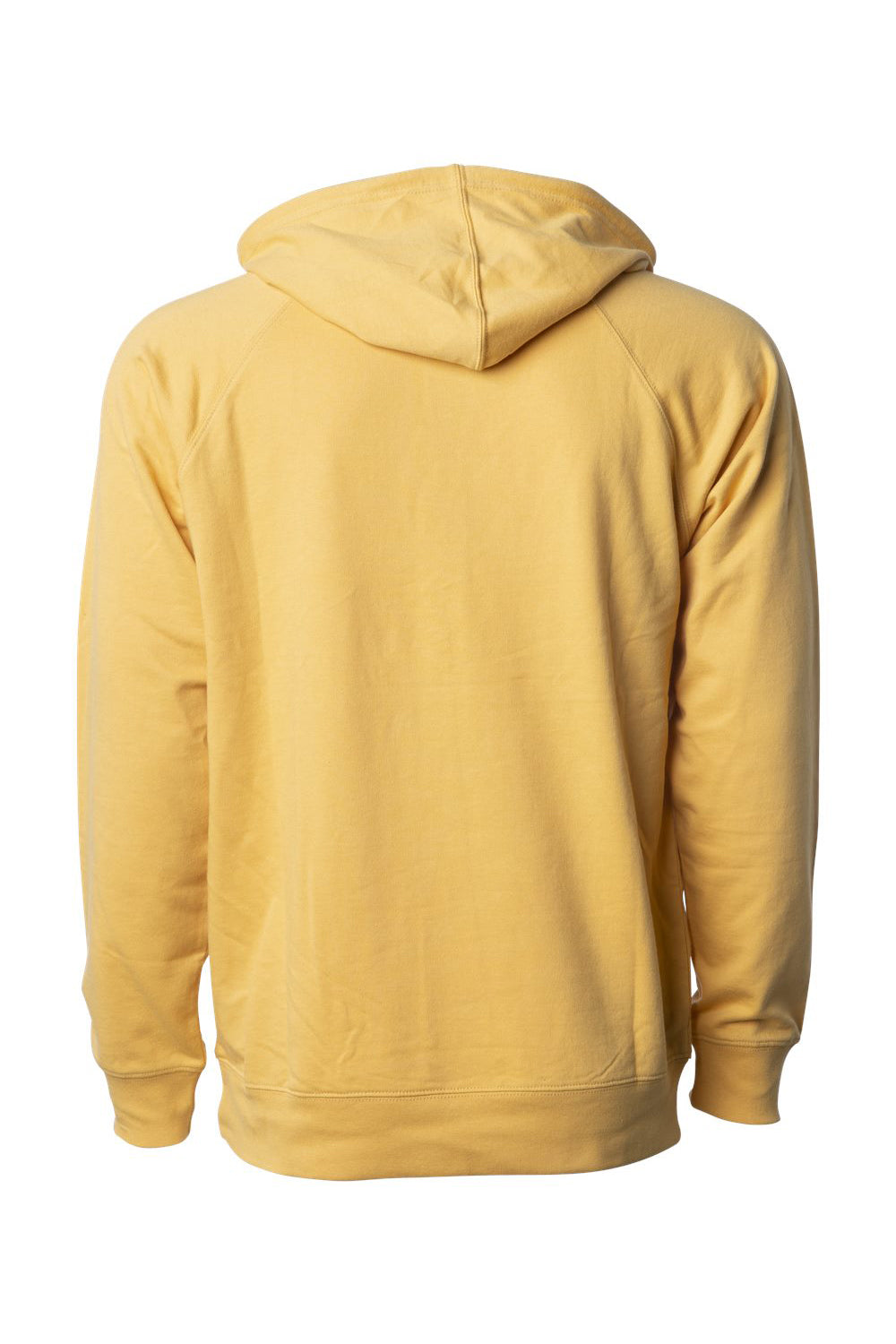 Independent Trading Co. SS1000 Mens Icon Loopback Terry Hooded Sweatshirt Hoodie Harvest Gold Flat Back