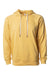 Independent Trading Co. SS1000 Mens Icon Loopback Terry Hooded Sweatshirt Hoodie Harvest Gold Flat Front