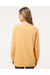 Independent Trading Co. SS1000C Mens Icon Loopback Terry Crewneck Sweatshirt Harvest Gold Model Back