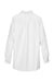 UltraClub 8990 Womens Classic Oxford Wrinkle Resistant Long Sleeve Button Down Shirt w/ Pocket White Flat Back