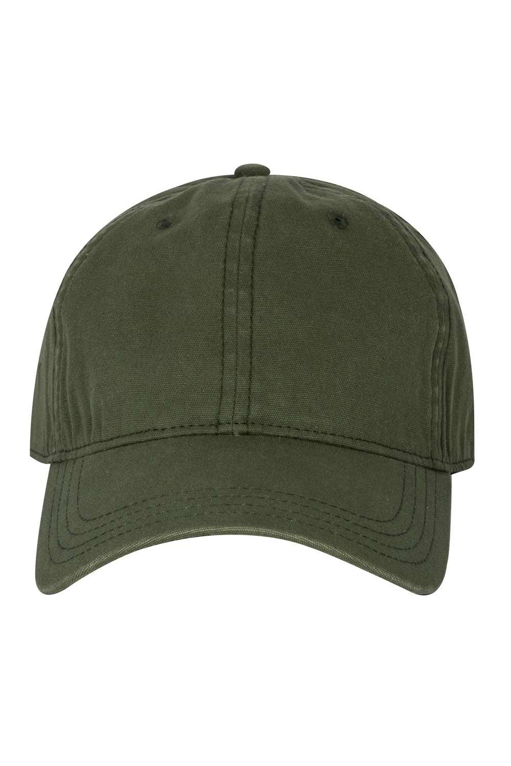 Dri Duck 3231 Mens Woodend Hat Olive Green Flat Front