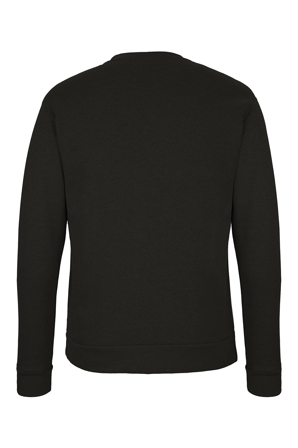 Next Level 9002NL Mens PCH Crewneck Sweatshirt Heather Black Flat Back