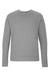 Next Level 9002NL Mens PCH Crewneck Sweatshirt Heather Grey Flat Front