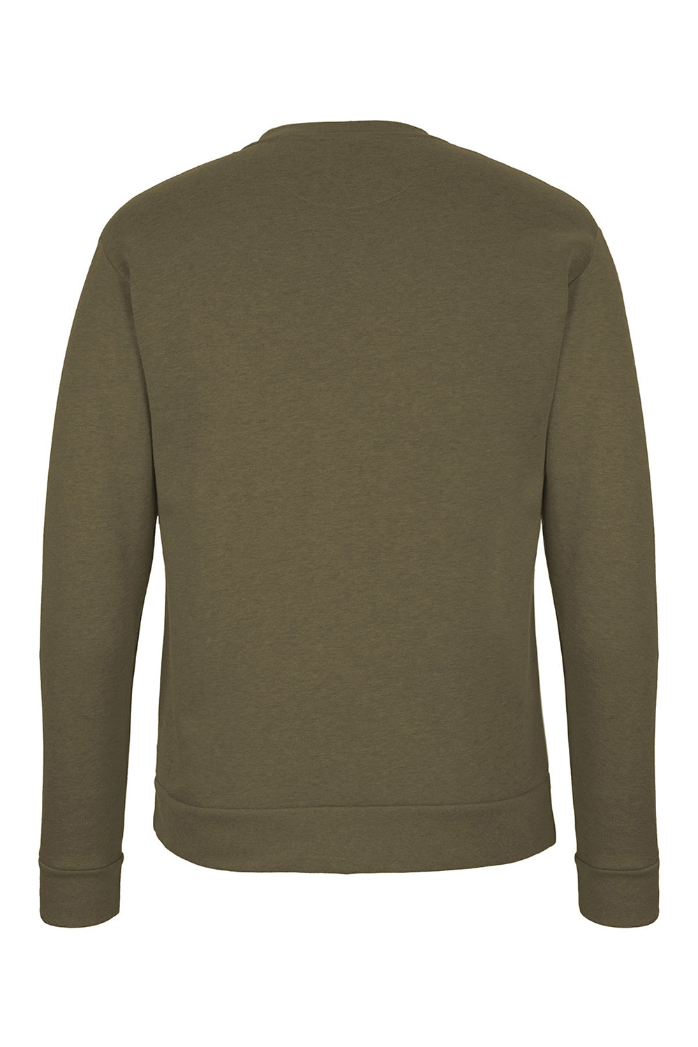 Next Level 9002NL Mens PCH Crewneck Sweatshirt Heather Military Green Flat Back