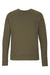 Next Level 9002NL Mens PCH Crewneck Sweatshirt Heather Military Green Flat Front