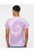 Dyenomite 200TI Mens Tide Tie Dyed Short Sleeve Crewneck T-Shirt Sweetheart Model Back