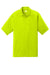 CornerStone CS420 Mens Select Tactical Moisture Wicking Short Sleeve Polo Shirt Safety Yellow Flat Front