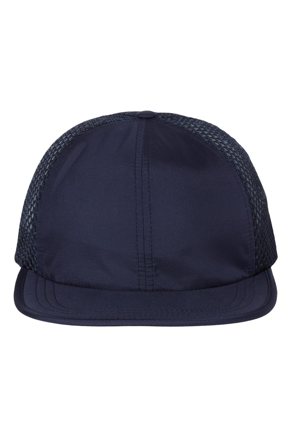 Richardson 935 Mens Rogue Wide Set Mesh Hat Navy Blue Flat Front