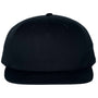 Richardson Mens Pinch Front Structured Snapback Trucker Hat - Black - NEW