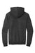 Jerzees 90M/90MR Mens Vintage Snow French Terry Hooded Sweatshirt Hoodie w/ Pouch Pocket Heather Black Flat Back