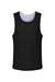 C2 Sport 5729 Mens Reversible Mesh Tank Top Black/White Flat Front