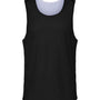 C2 Sport Mens Reversible Mesh Tank Top - Black/White - NEW